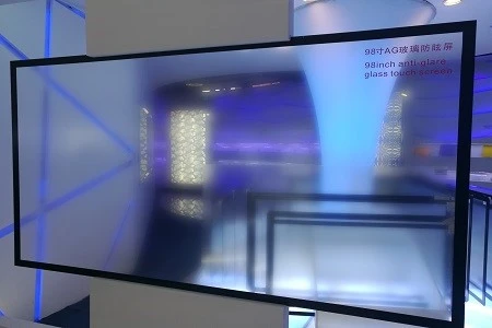 anti-glare glass applications