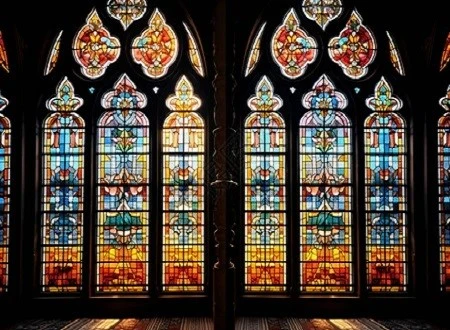 Stained glass window